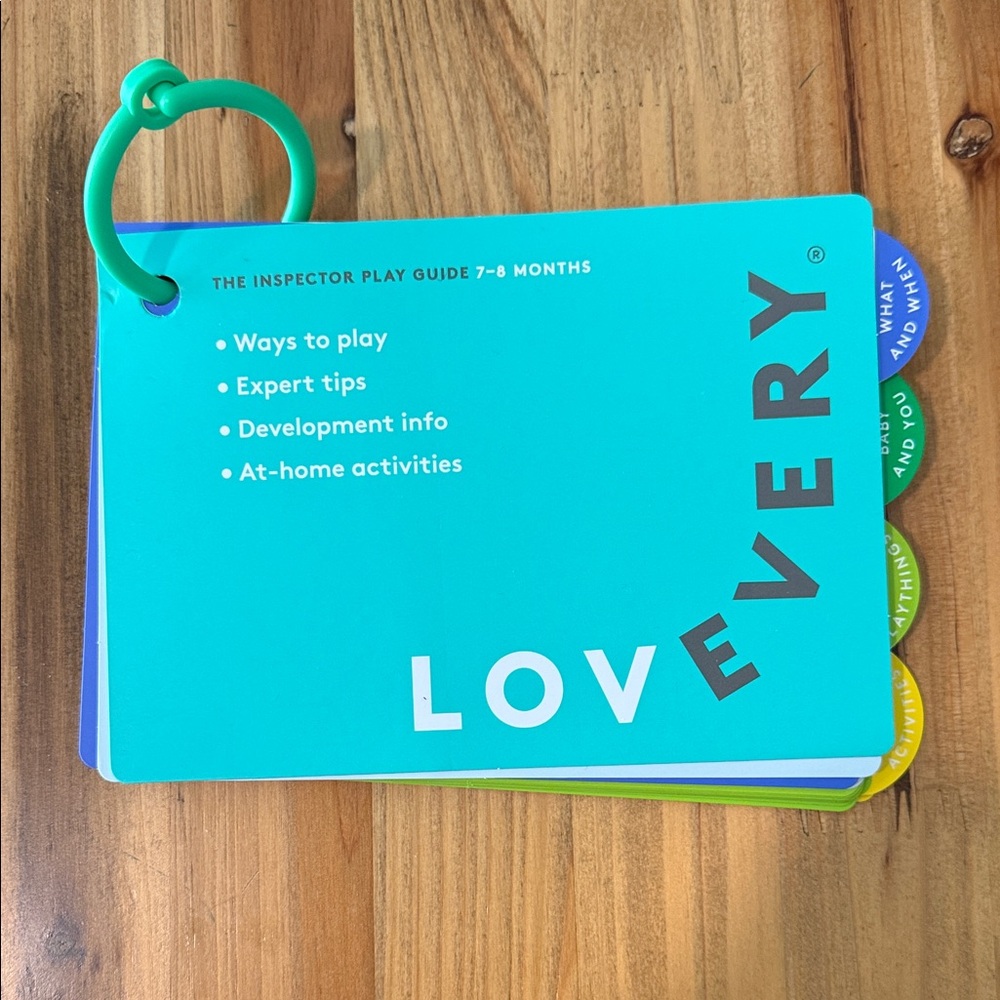 Lovevery Baby Play Guide - inspector kit
